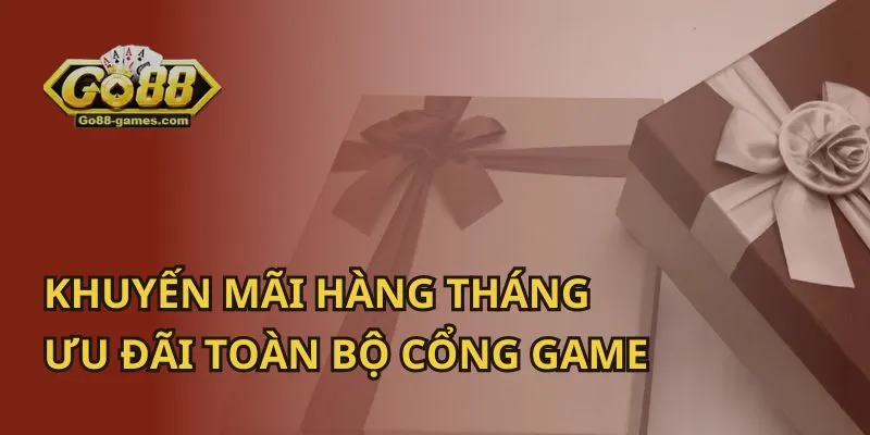 Khuyến Mãi Hàng Tháng: Ưu Đãi Toàn Bộ Cổng Game